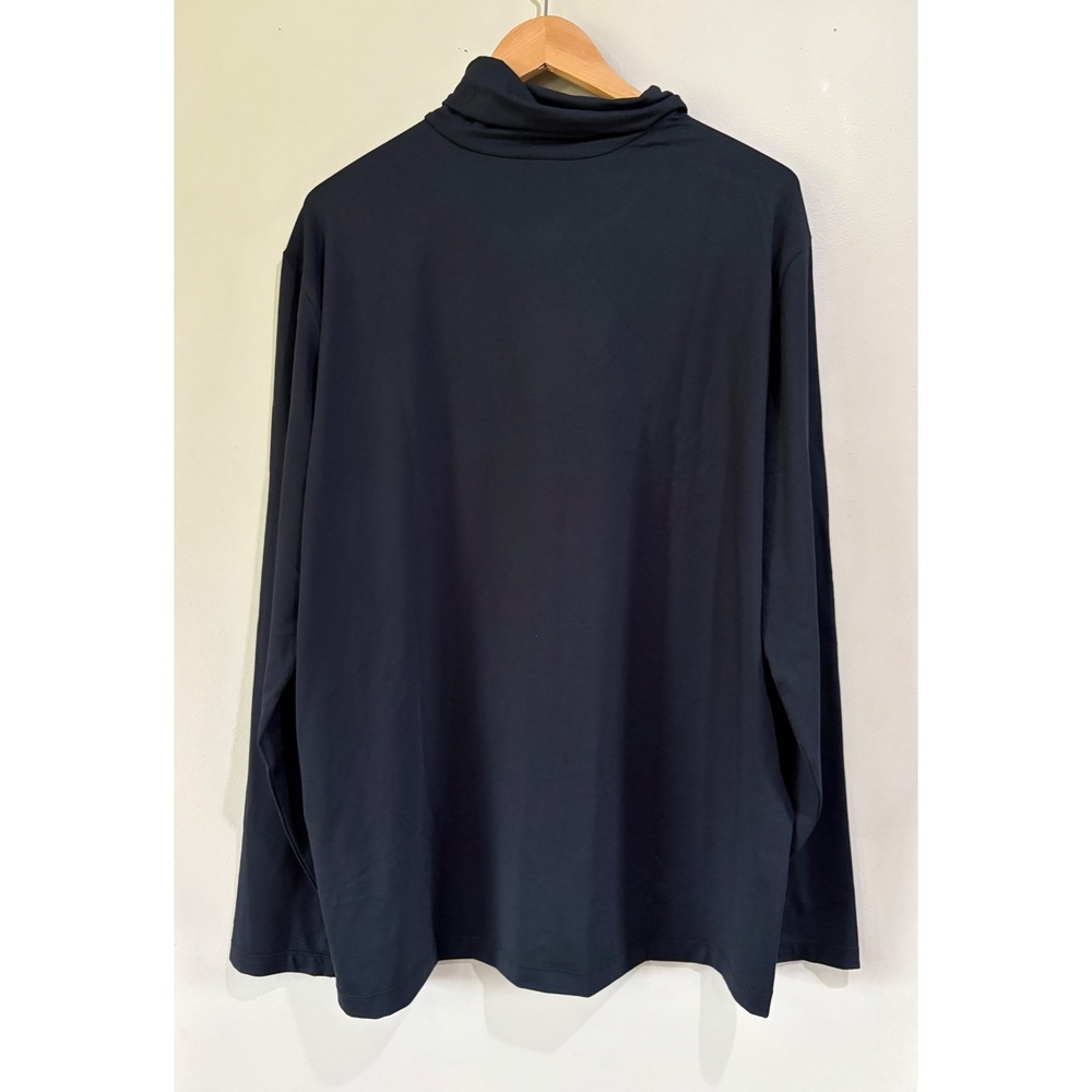 Ski-Doo Men's 2XL Black Turtleneck Long Sleeve Moisture Wicking Layering NEW - Picture 4 of 8